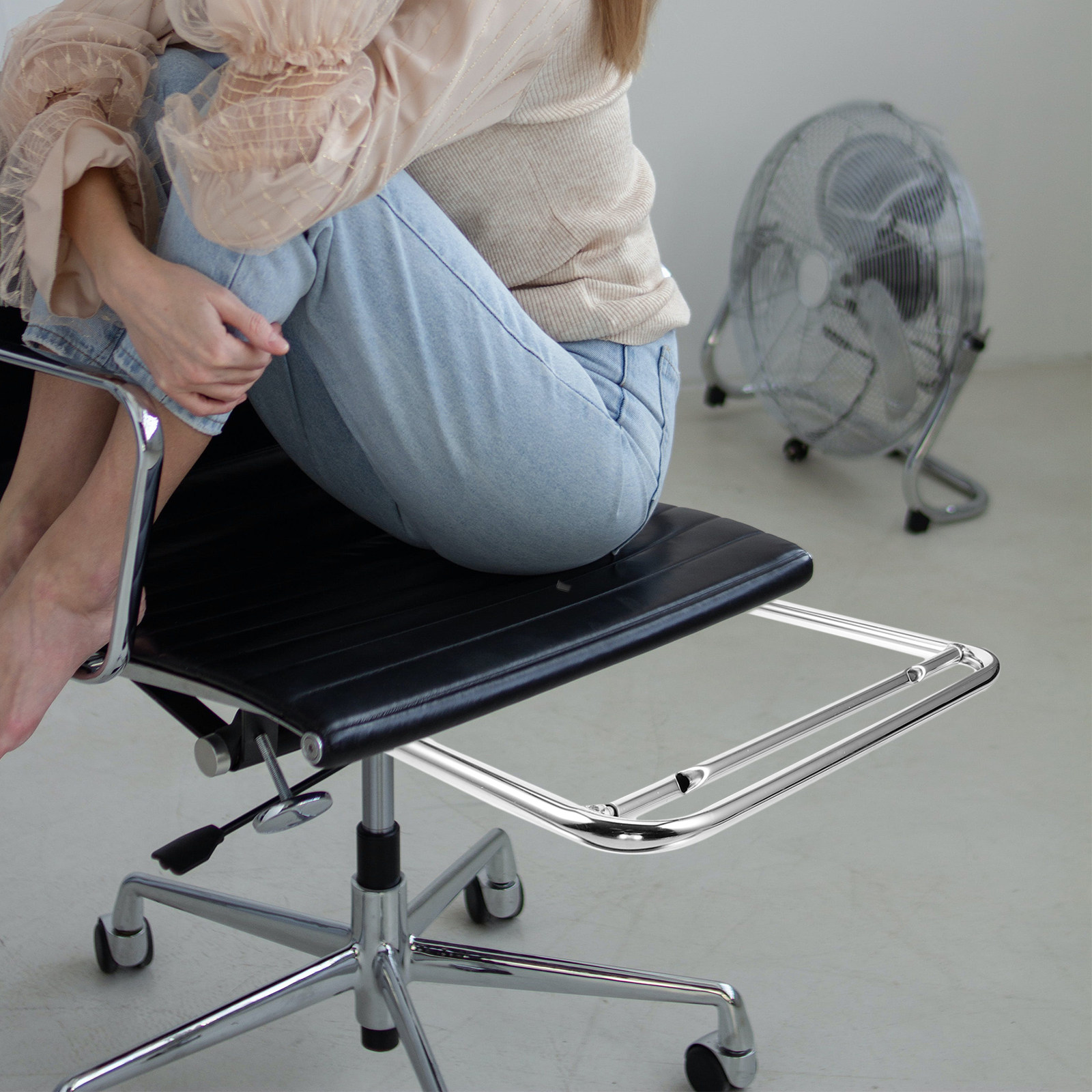 1Pcs Footrest Rack Stainless S - Footrest Under Desk 评论和价格