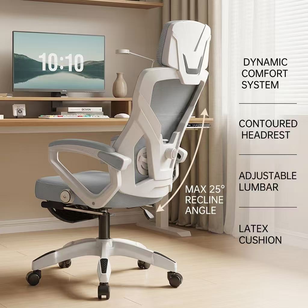 Ergonomic Gaming Office Chair  - Footrest Under Desk 评论和价格