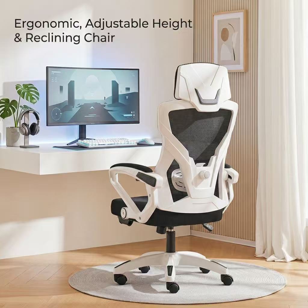 Ergonomic Gaming Office Chair  - Footrest Under Desk 评论和价格