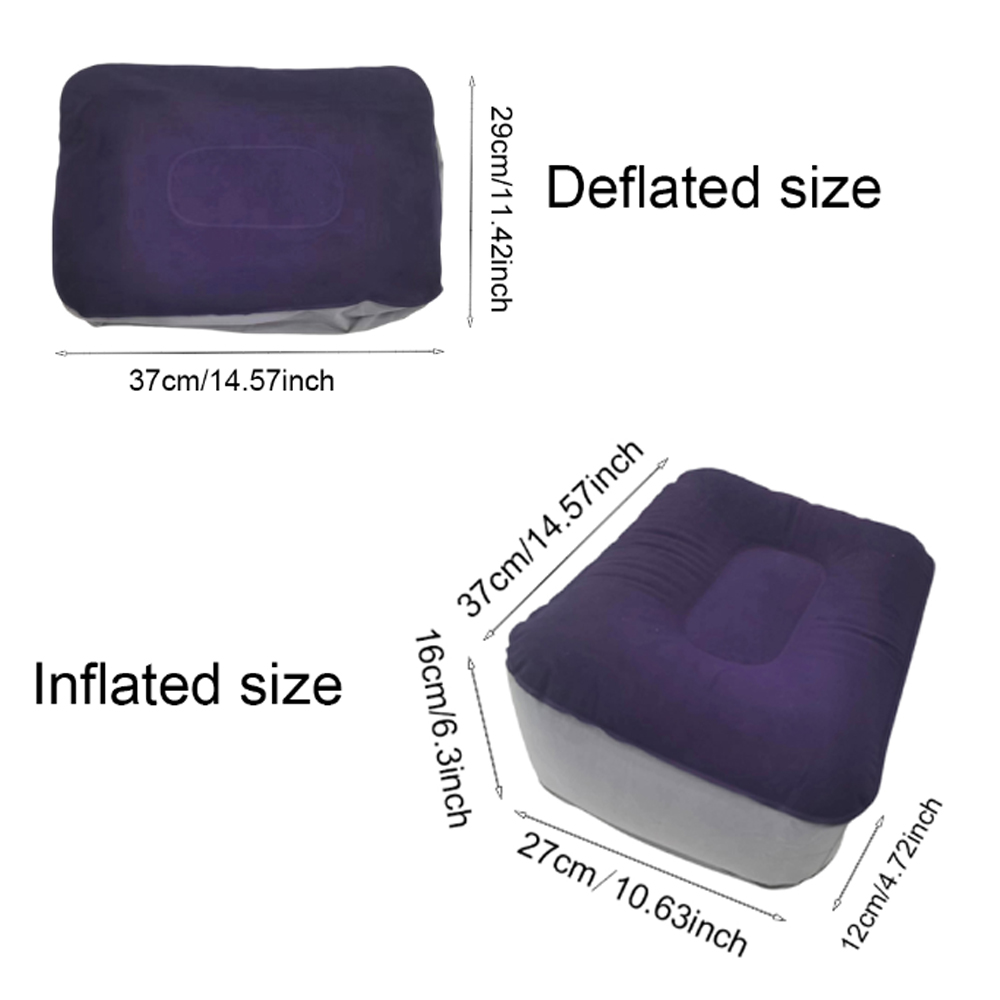 Inflatable Footrest Pillow PVC - Footrest Under Desk 评论和价格
