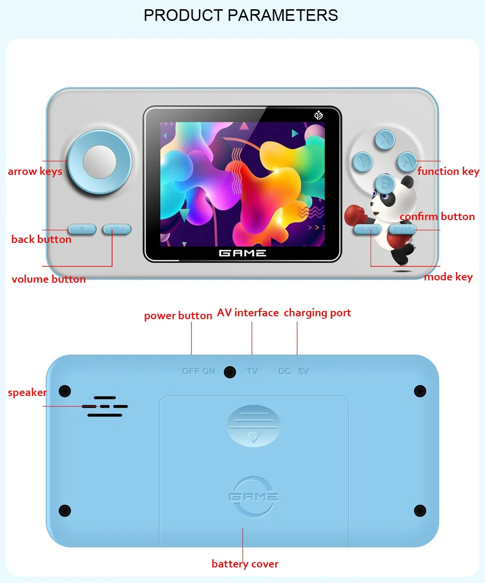 New S5 Mini Retro Video Gaming - Video Gaming & Esports Usd Acc 评论和价格